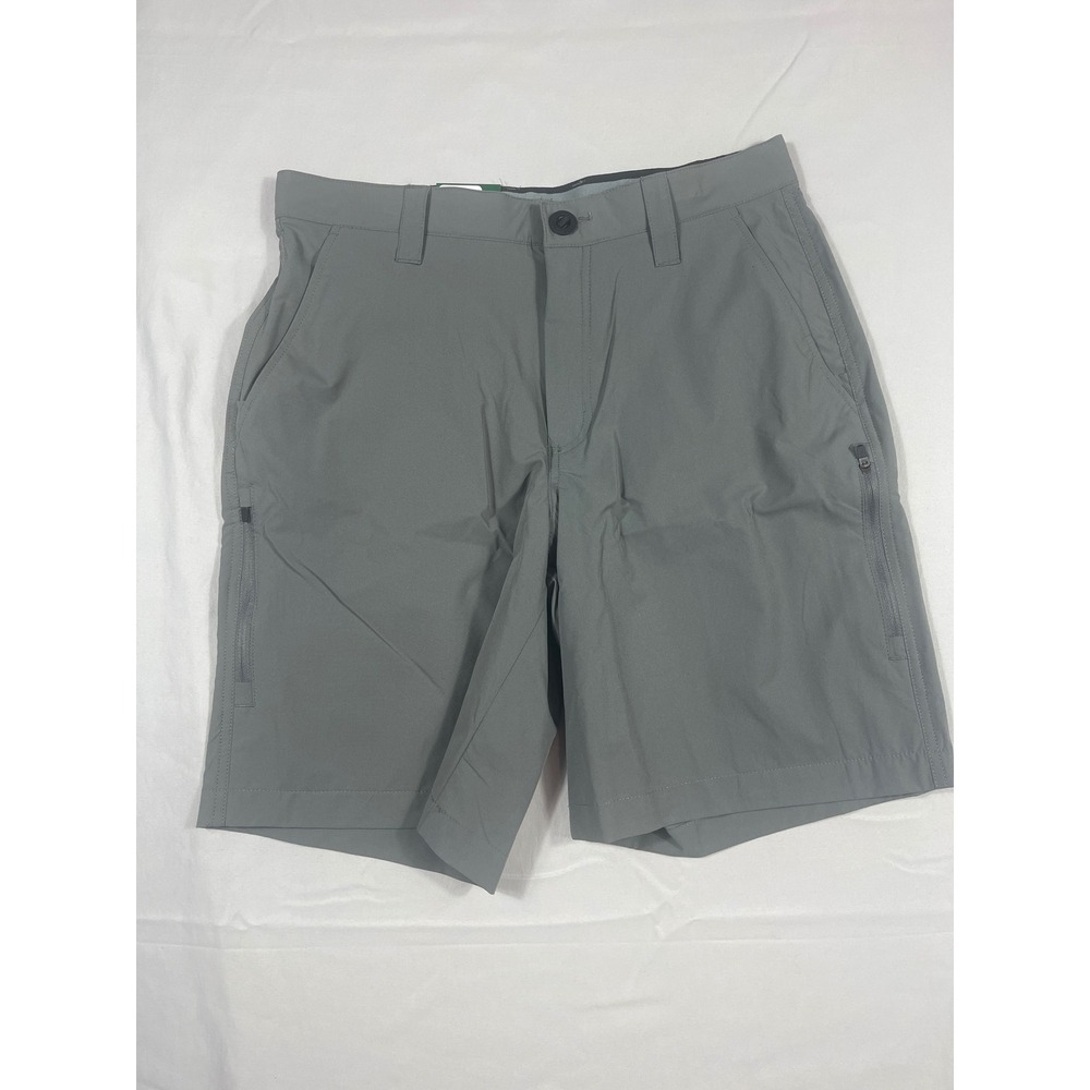 Orvis Mens Tech Shorts Gray Outdoor Hiking Fishing Stretch Size 30 NEW